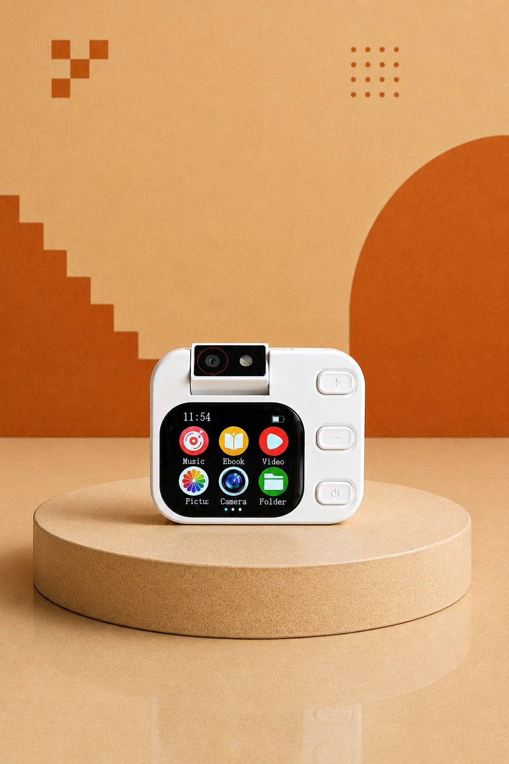 ClickSy : Retro Mp4 player with Camera