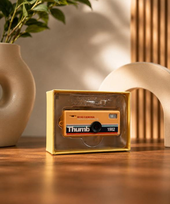 Retro Mini Camera With Flip Screen