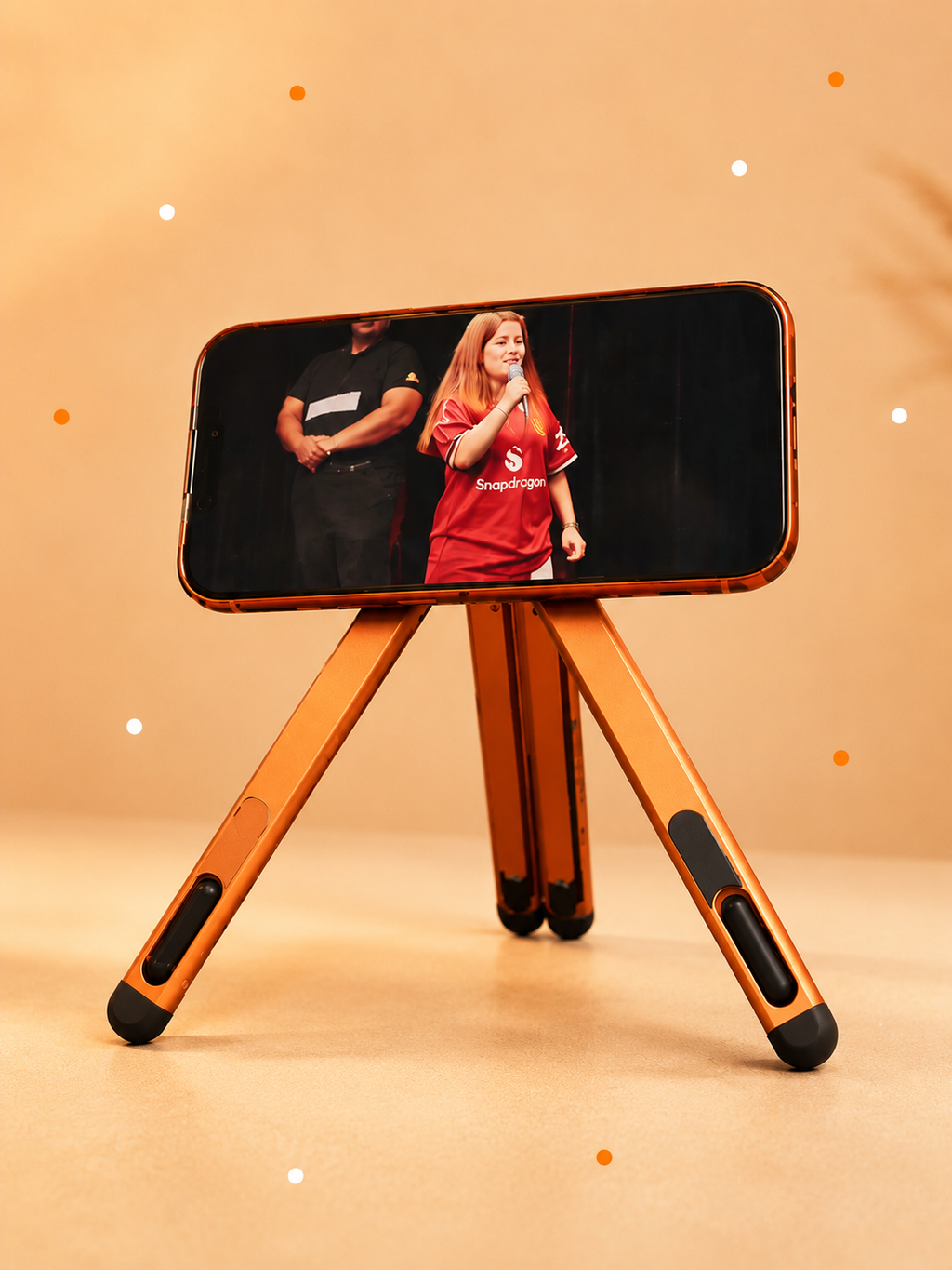 3 in 1 Laptop Stand : Metallic