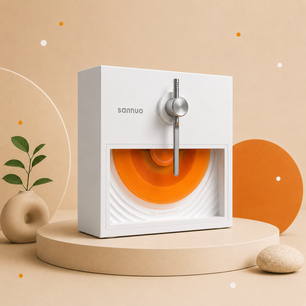 The Retro Record Speaker