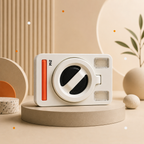 SnapTune : Retro speaker with a stand