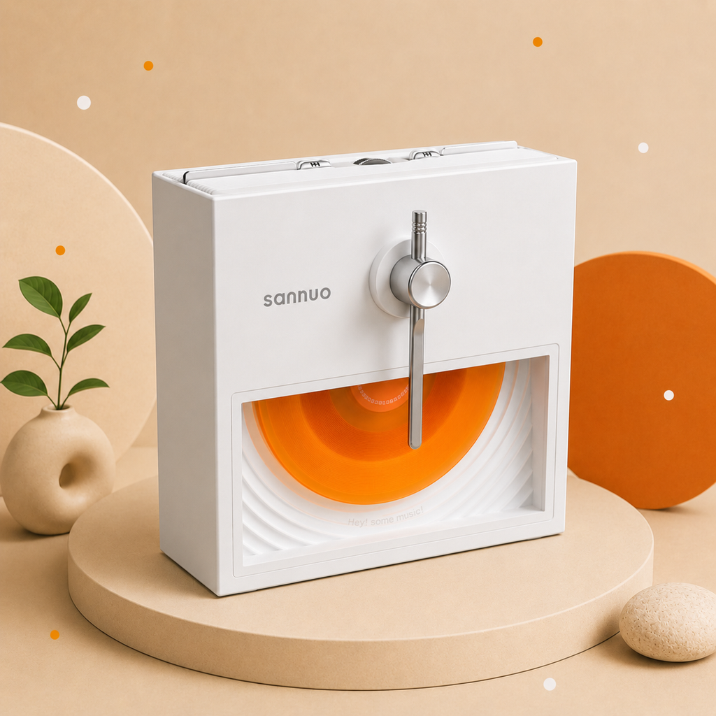 The Retro Record Speaker